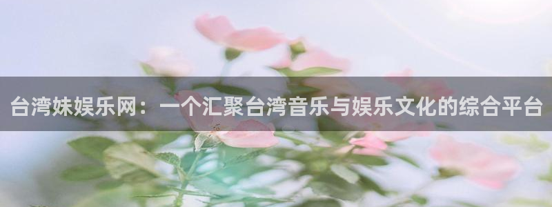 天富平台.com：台湾妹娱乐网：一个汇聚台湾音乐与娱乐文化的综合平台
