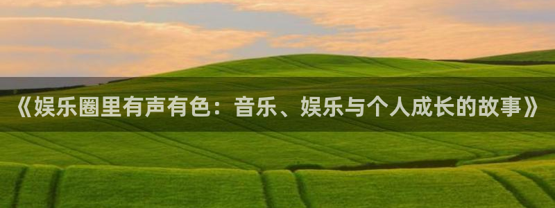 天富平台电玩网官网入口：《娱乐圈里有声有色：音乐、娱乐与个人成长的故事》